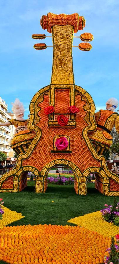 Jardin Des Muses - 2 Pieces - Parking Carre D'Or Menton Leilighet Eksteriør bilde